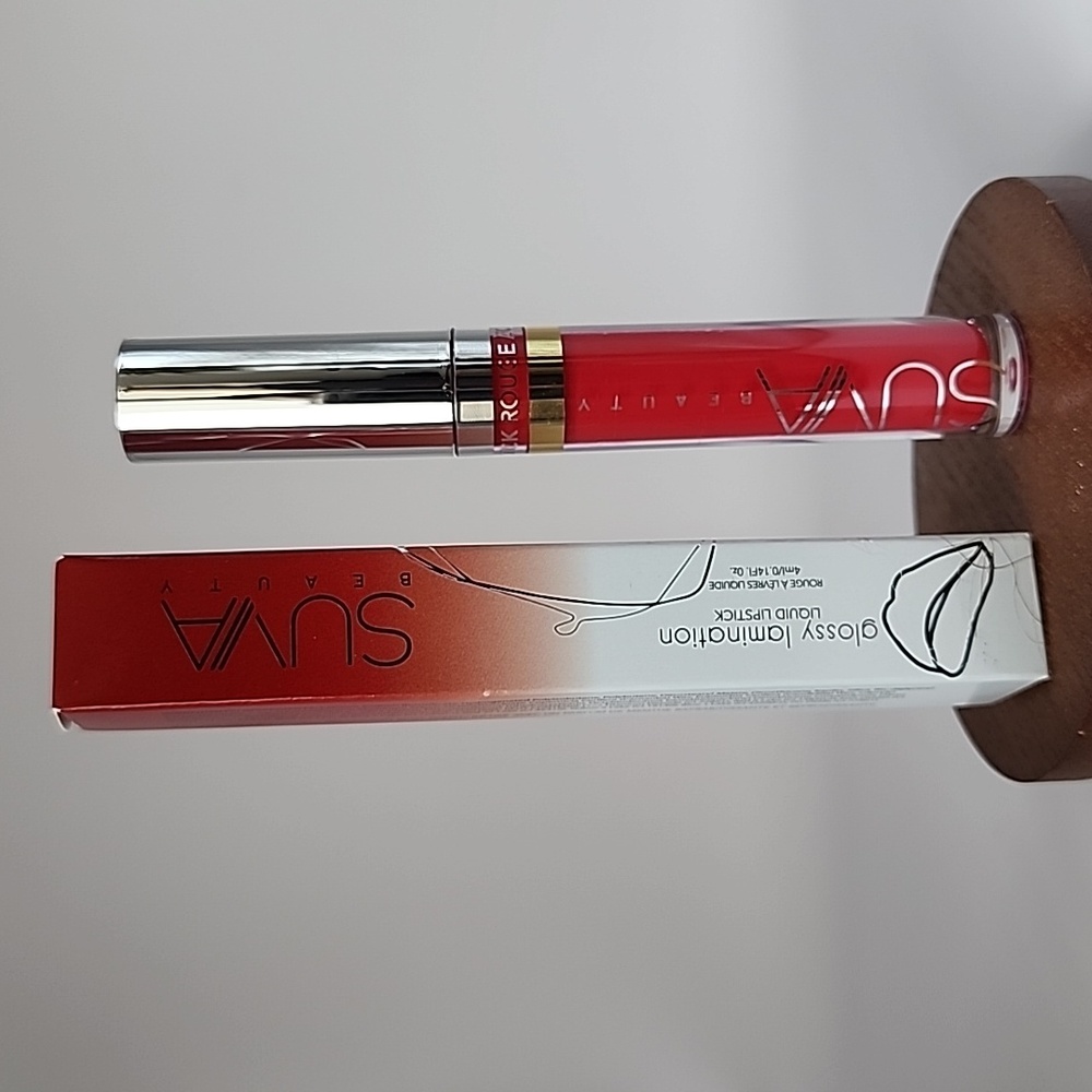Suva Beauty Glossy Lamination Liquid Lipstick - Elysium